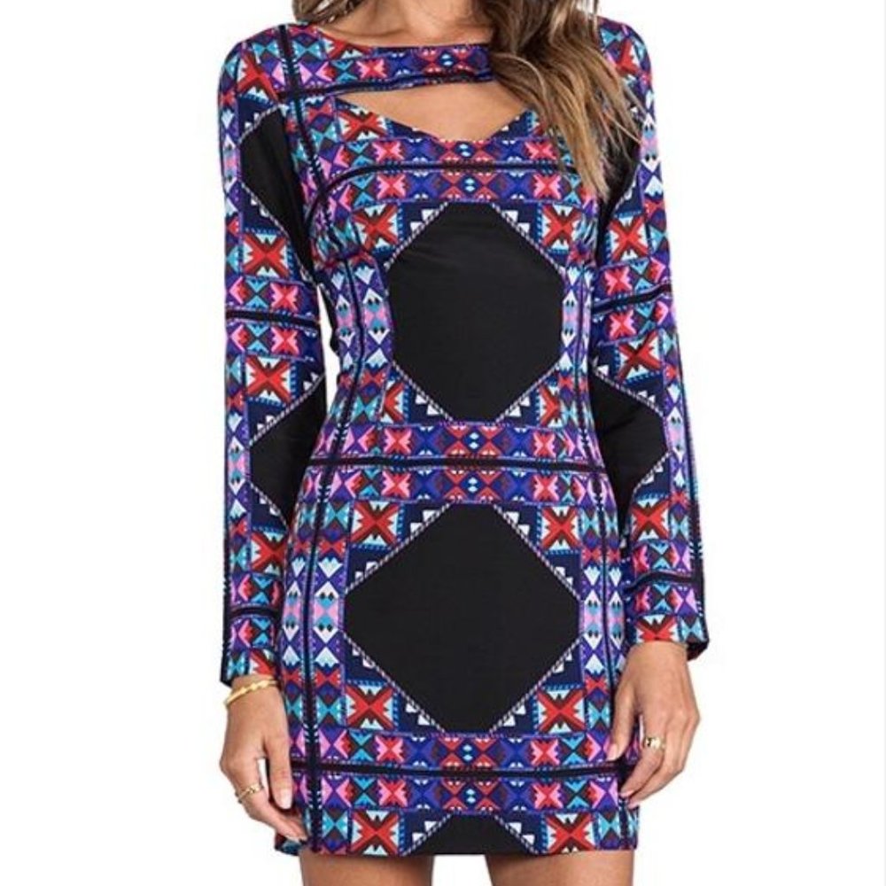 Mara Hoffman Cut Out Rider Dress Size XS 2 NWT